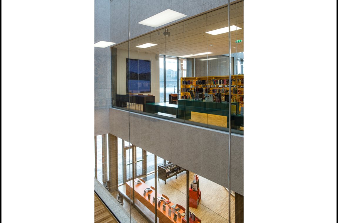 Öffentliche Bibliothek Notodden, Norwegen - Öffentliche Bibliothek