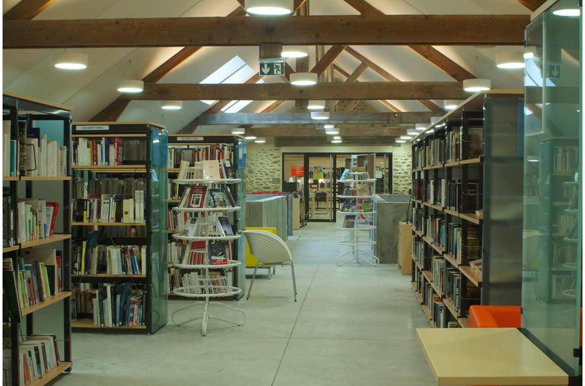 Lieusaint Cultural Center Library, France - Public library