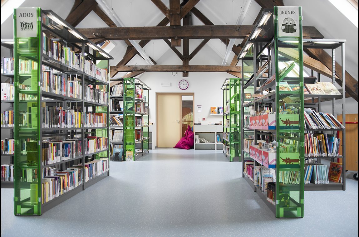 Bibliothèque de Habay-la-Neuve, België - Openbare bibliotheek