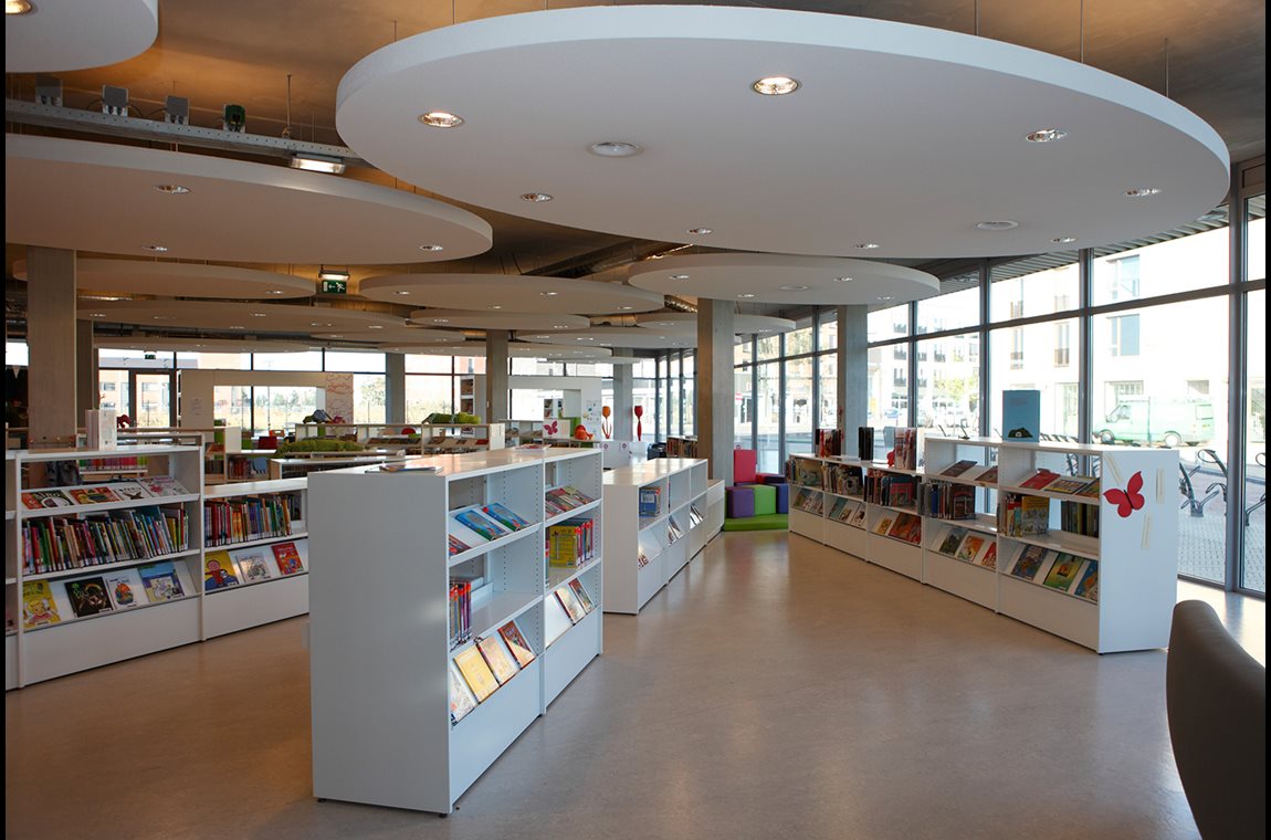 Bibliothèque municpale d'Amersfoort, Pays-Bas - Bibliothèque municipale et BDP