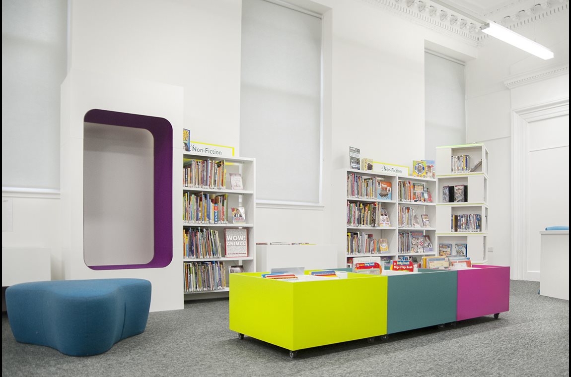 Greenock Central Library, United Kingdom - Public library