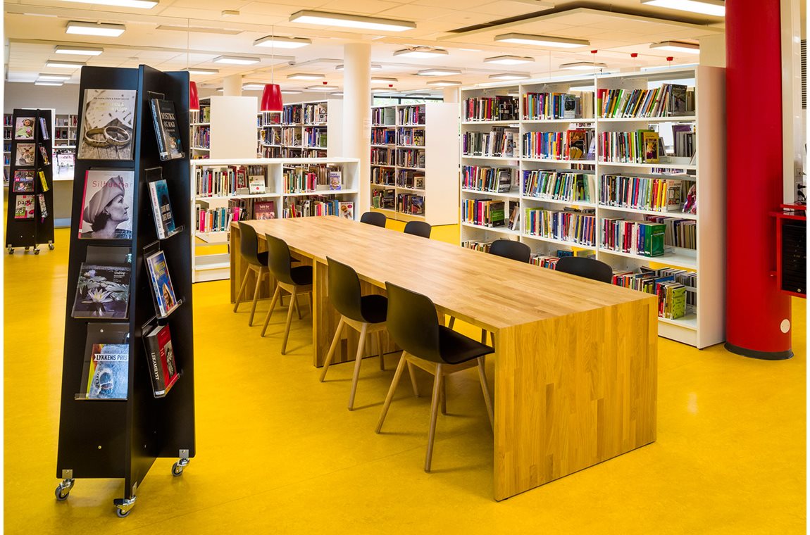 Bærum Hovedbibliotek, Bekkestua, Norge - Offentligt bibliotek