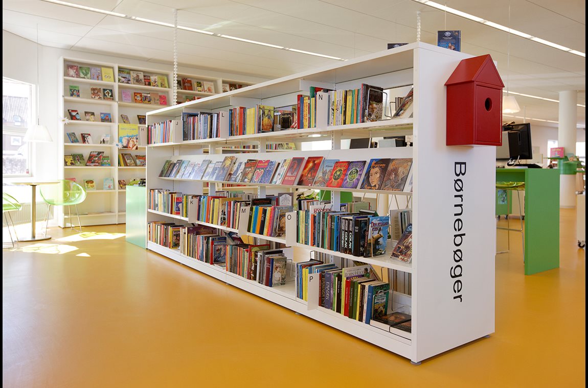 Openbare bibliotheek Sindal, Denemarken - Openbare bibliotheek