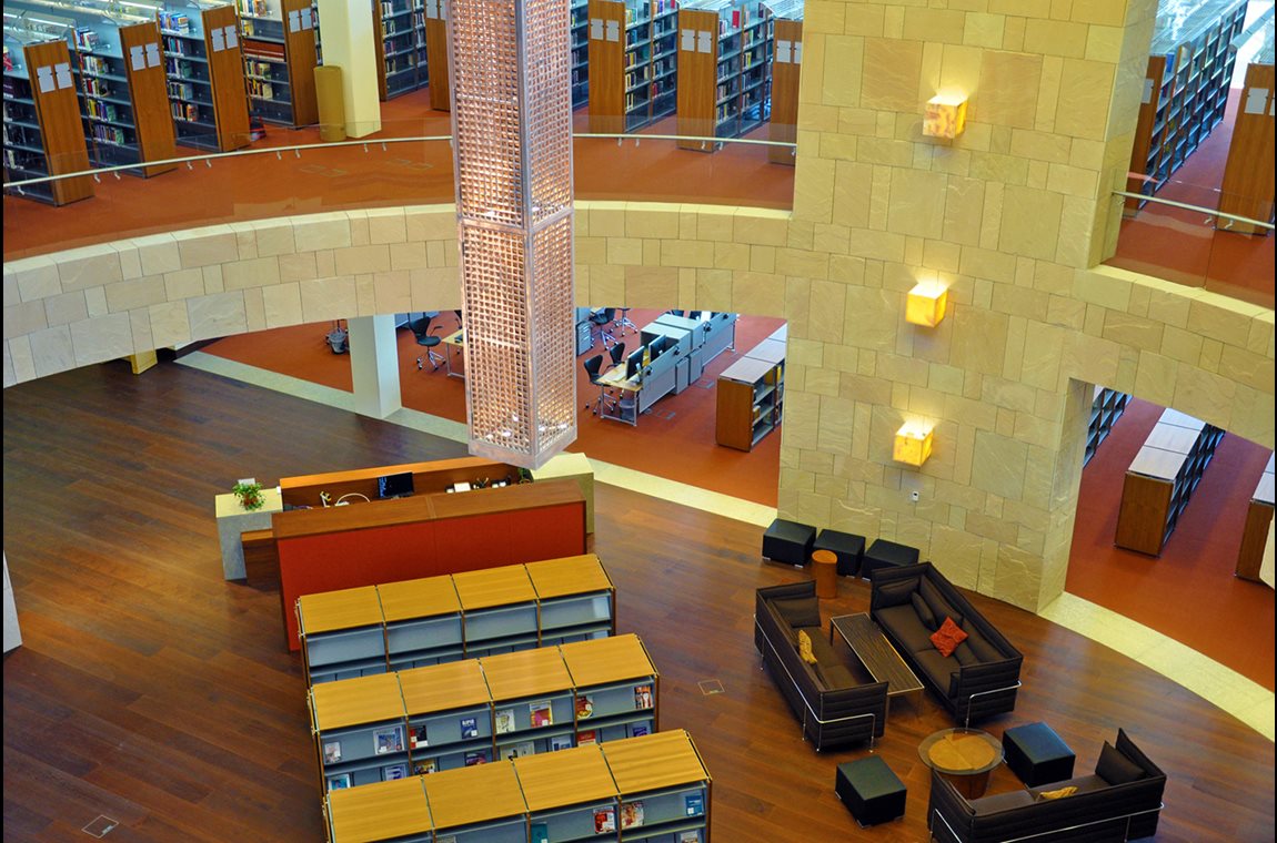 École de diplomatie de l’université de Georgetown, Qatar  - Bibliothèque universitaire et d’école supérieure
