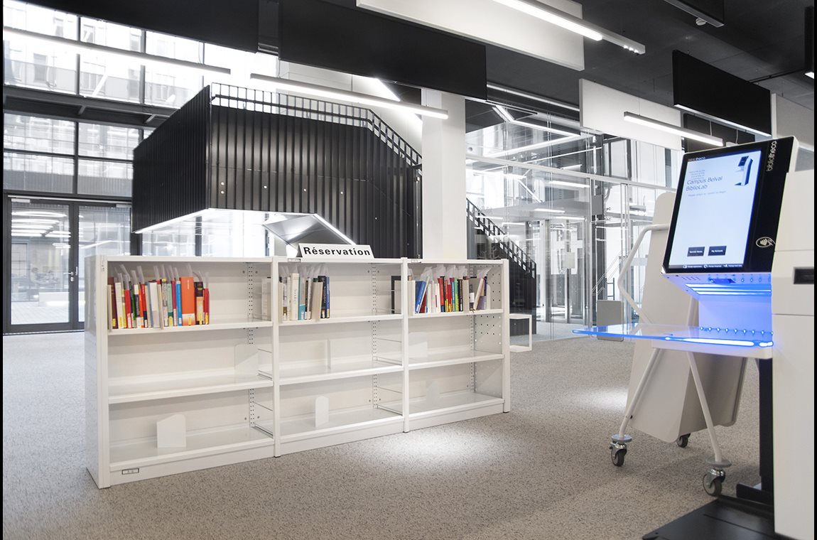 BiblioLab du campus Belval au Luxembourg : la bibliothèque universitaire 2.0 - Bibliothèque universitaire et d’école supérieure