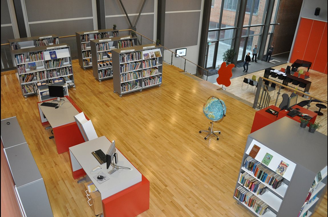 Schulbibliothek Ringkøbing, Dänemark - Schulbibliothek