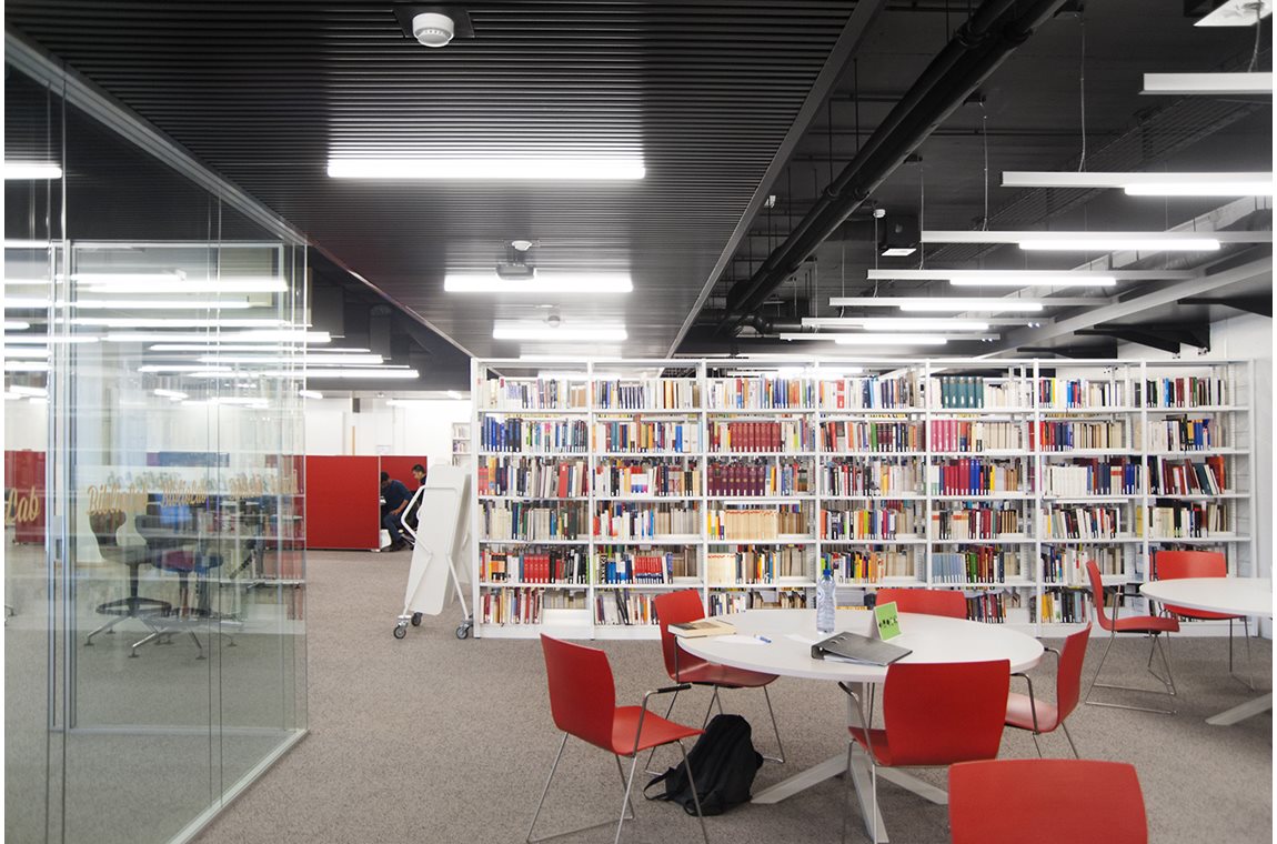 BiblioLab Campus Belval, Luxembourg Universitet, Esch-zur-Alzette - Akademisk bibliotek