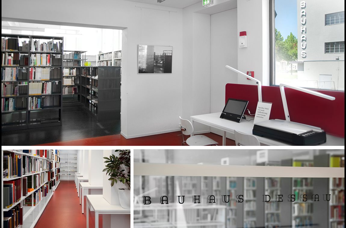 Bauhaus-stiftelsens bibliotek, Tyskland - Akademiska bibliotek