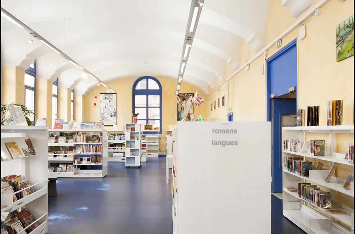 Bibliothèque du 1er, Lyon, France - Bibliothèque municipale et BDP