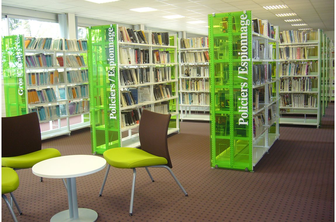 Médiathèque CIE les 3 Chênes, Belfort, France - Bibliothèque d’entreprise