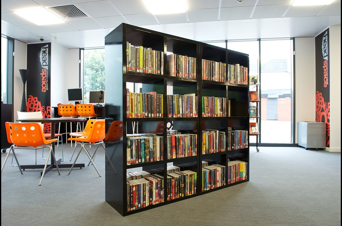 Longsight bibliotek, Manchester, Storbritannien - Offentliga bibliotek