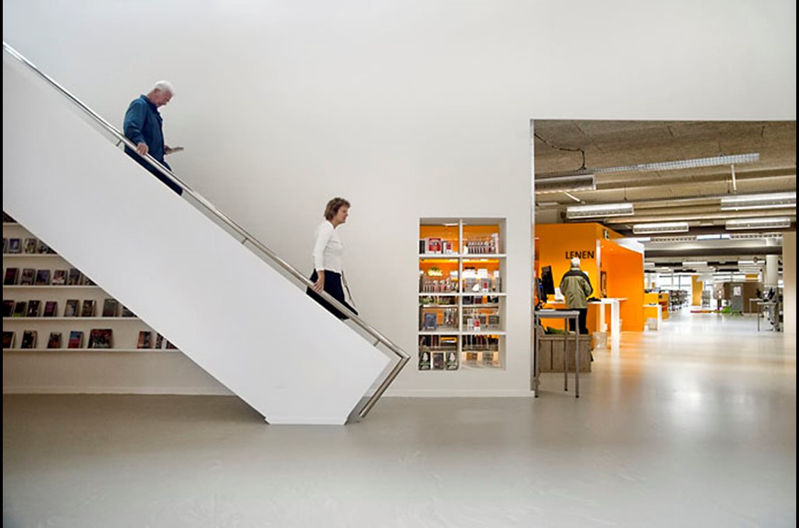 Bibliothèque municpale d'Heemskerk, Pays-Bas - Bibliothèque municipale et BDP