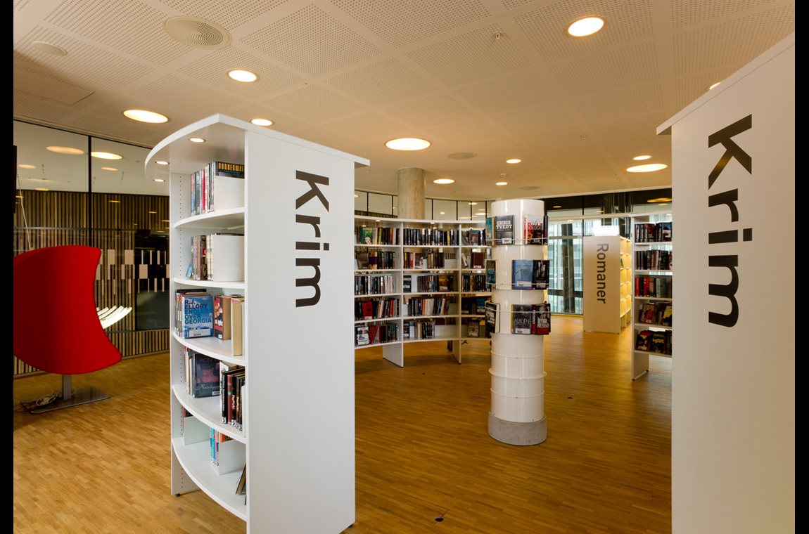 Öffentliche Bibliothek Lørenskog, Norwegen - Öffentliche Bibliothek
