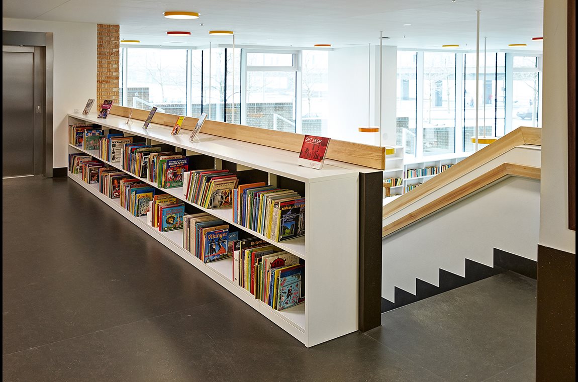 Ørestad Bibliotek, Danmark - Kombibibliotek