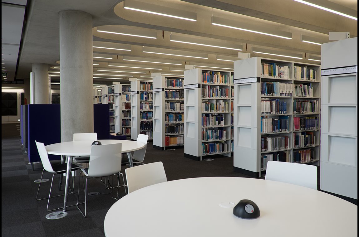 Bibliothèque de l'université Bedfordshire, Royaume-Uni - Bibliothèque universitaire et d’école supérieure