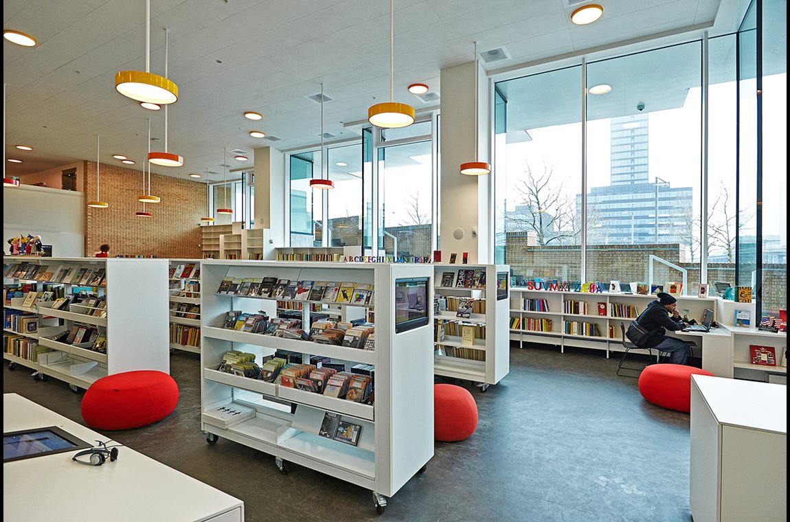 CDI et Bibliothèque municipale d'Ørestad, Danemark - 