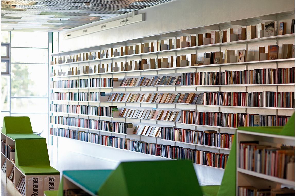 Bibliothèque municipale d'Ordrup, Danemark - Bibliothèque municipale et BDP
