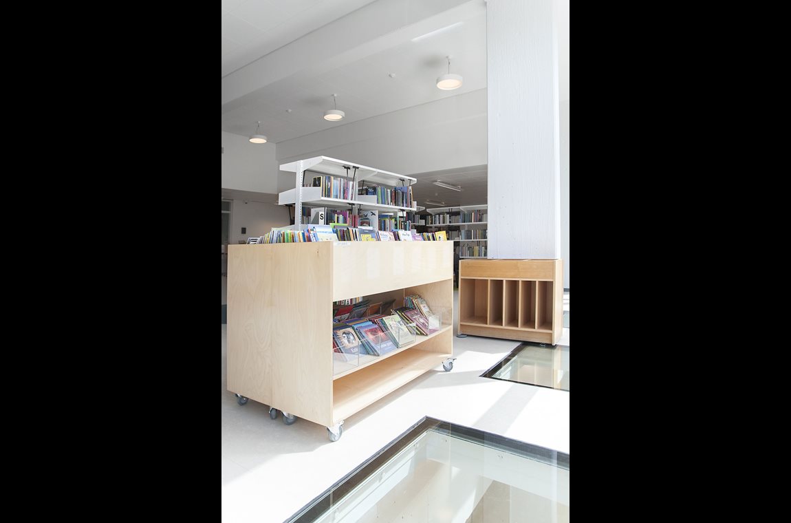 Biblioteket Kilden, Kildegaardskolen, Danemark - 