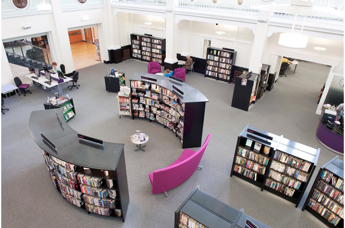 Eccles bibliotek, Storbritannien - Offentligt bibliotek