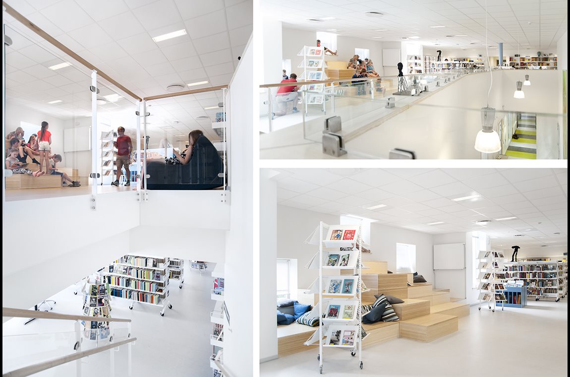 Öffentliche Bibliothek Thurø, Dänemark  - 