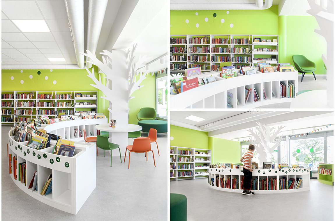 Openbare bibliotheek Kallhälls, Zweden - Openbare bibliotheek