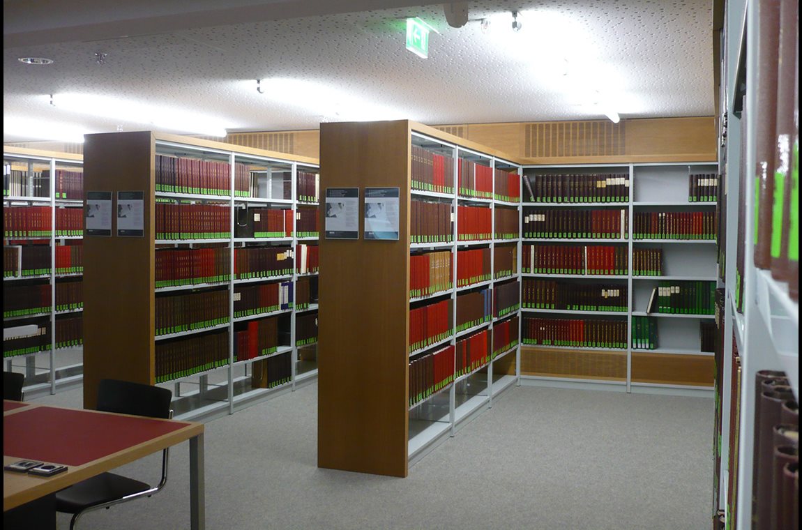 Wetenschappelijke bibliotheek Leipzig, Duitsland - Wetenschappelijke bibliotheek