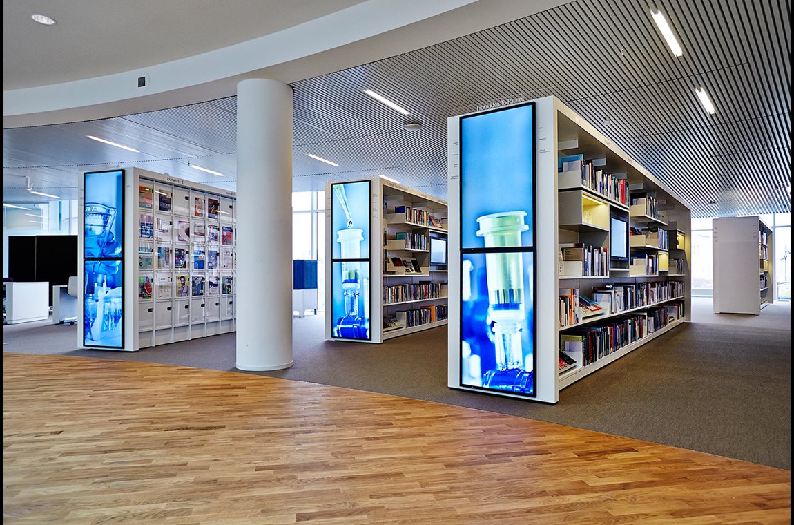 Bibliothèque entreprise Novo Nordisk, Danemark - Bibliothèque d’entreprise