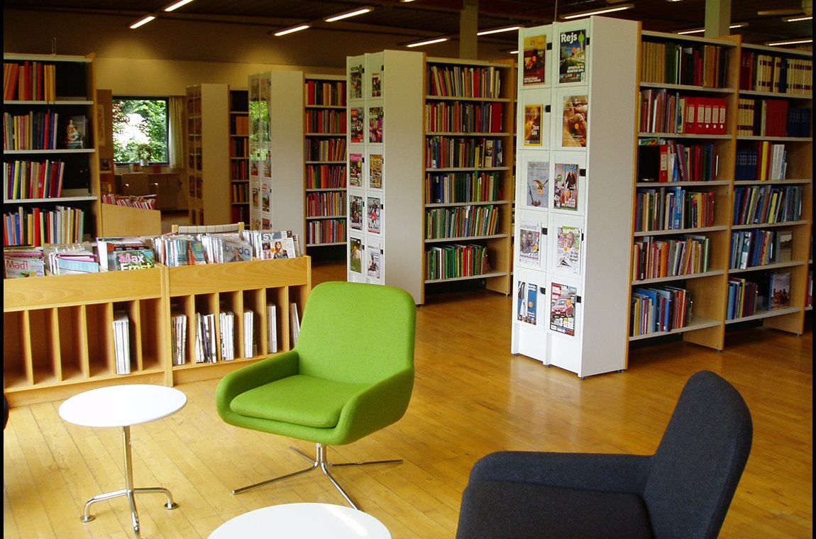 Öffentliche Bibliothek Nørre Alslev, Dänemark - Öffentliche Bibliothek