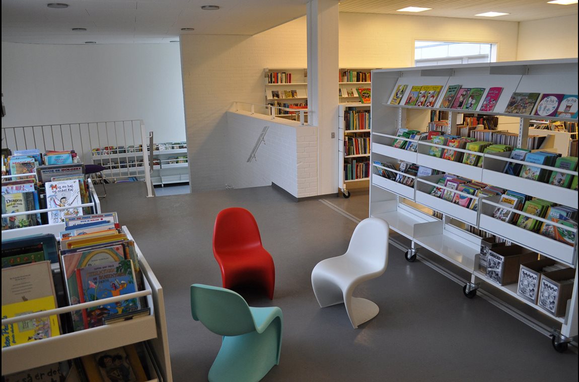 Schoolbibliotheek Vallerød, Denemarken - Schoolbibliotheek