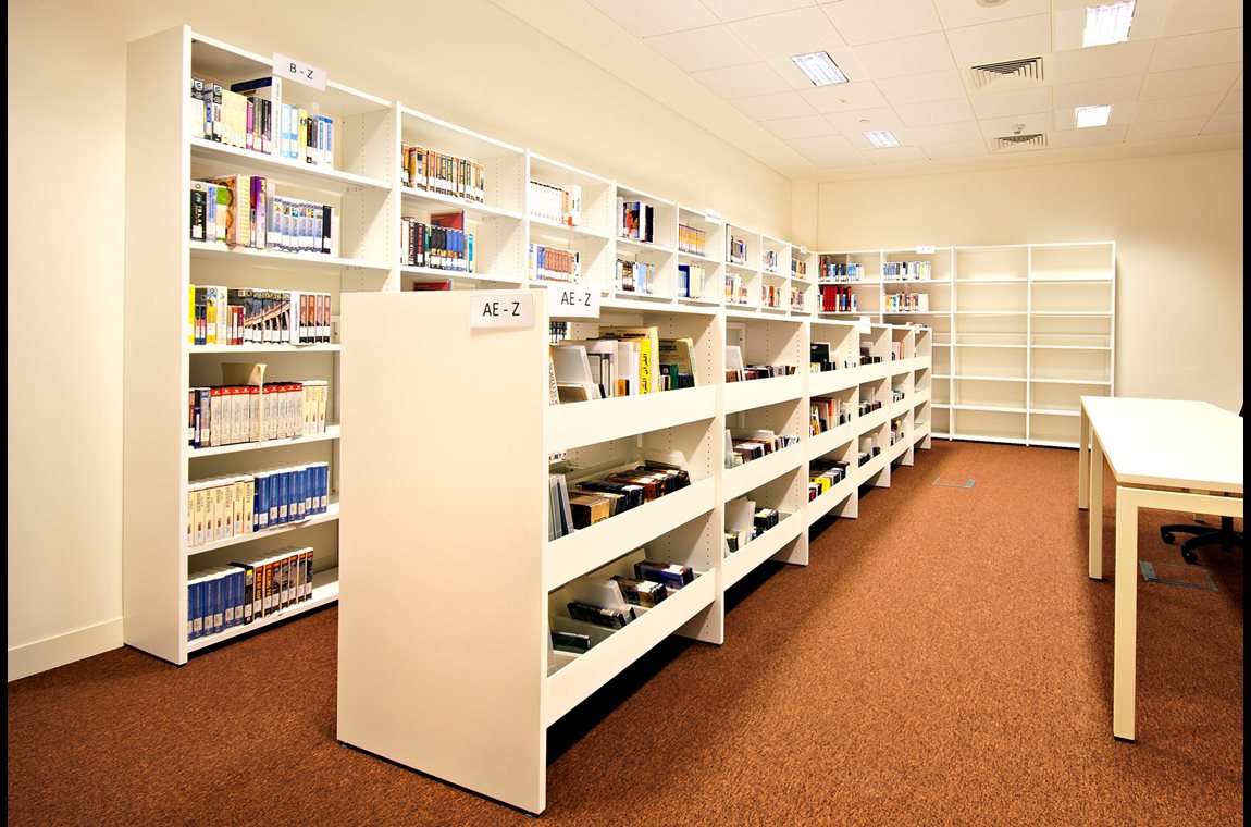 Bibliothèque de l'université Zayed, Émirats Arabes Unis  - Bibliothèque universitaire et d’école supérieure