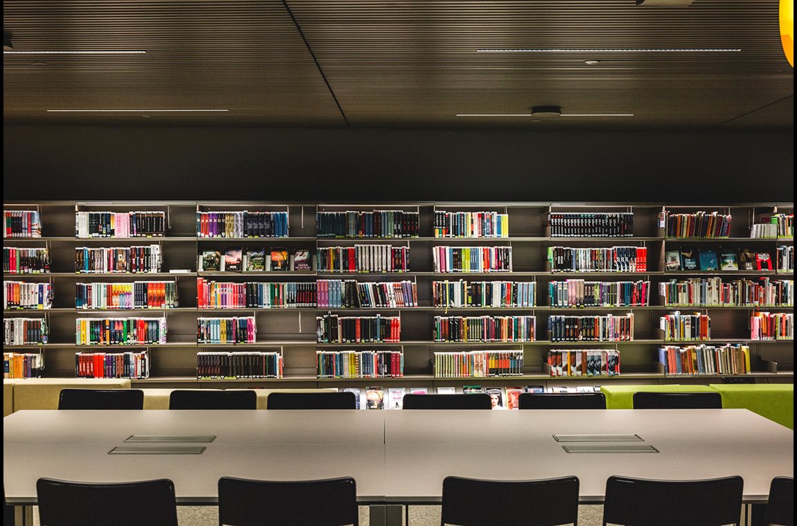 De Krook Bibliotheek, Gent, België - Openbare bibliotheek