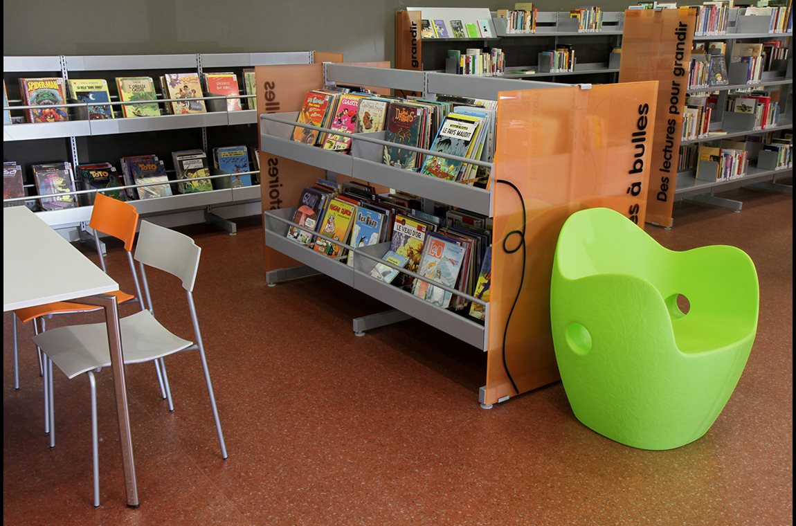 Openbare bibliotheek Chaligny, Frankrijk - Openbare bibliotheek