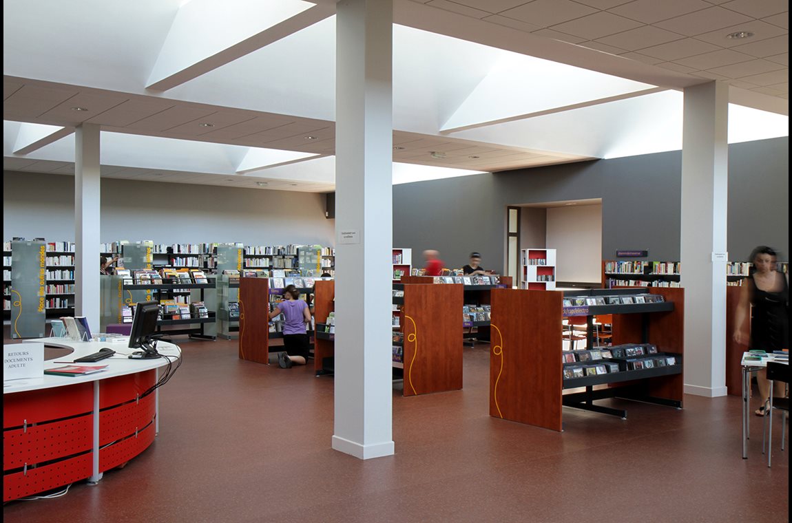 Chaligny bibliotek, Frankrig - Offentligt bibliotek