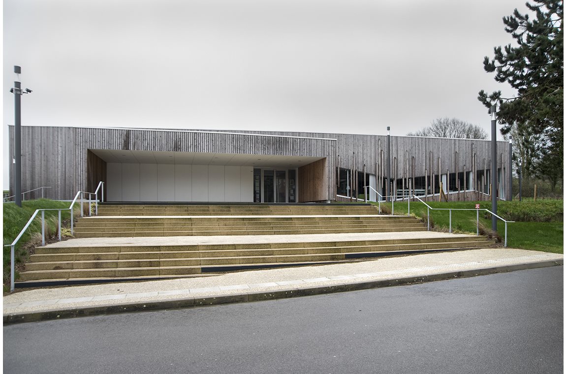 Bonningues les Calais bibliotek, Frankrike - Offentliga bibliotek