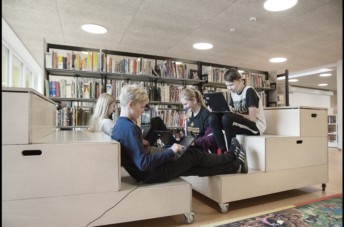 CDI de l'école Lykkesgårdskolen, Varde, Danemark - CDI
