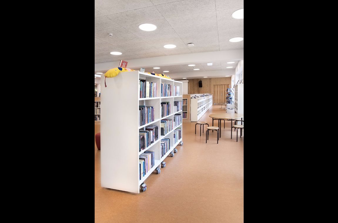 Schoolbiliotheek Lykkesgårdskolen, Varde, Denemarken - Schoolbibliotheek
