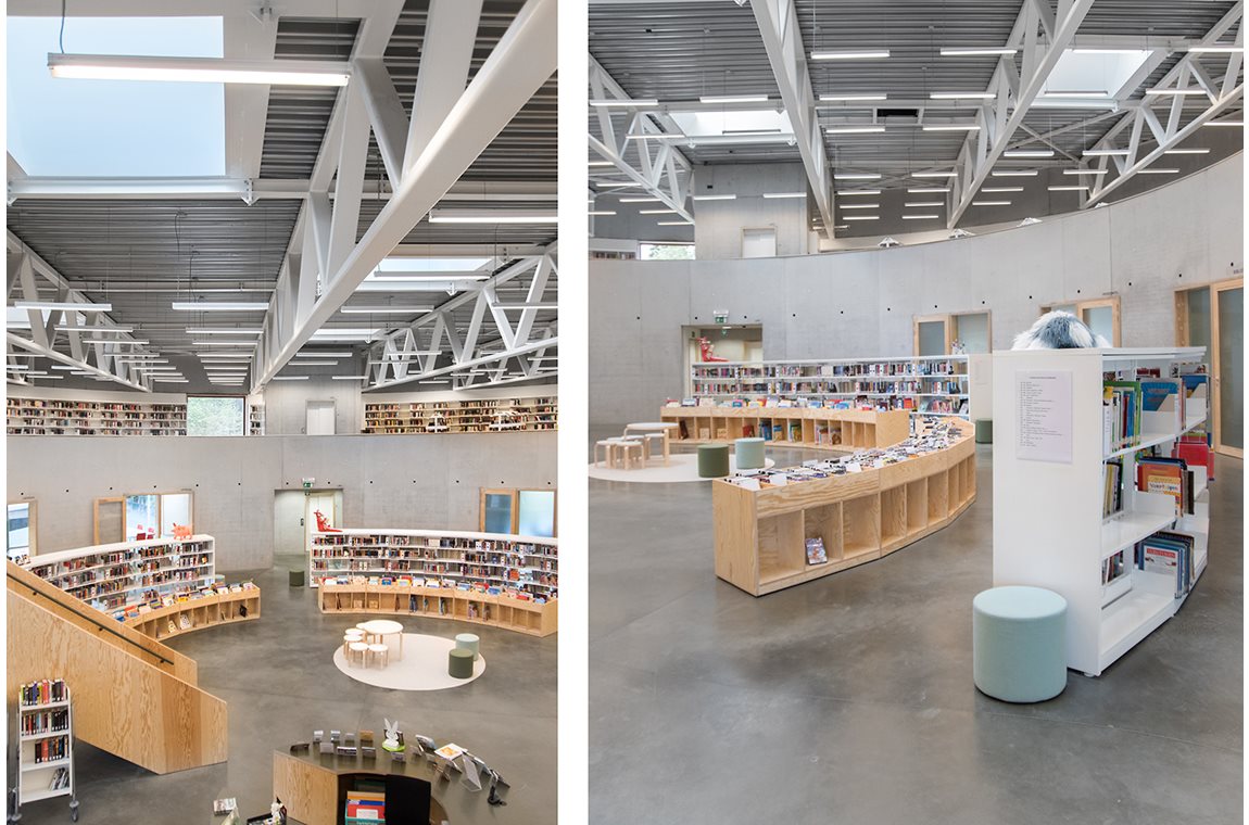 Lubbeek Bibliotek, Belgien - Offentligt bibliotek
