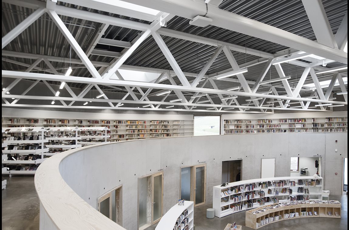 Bibliothèque municipale de Lubbeek, Belgique  - Bibliothèque municipale et BDP