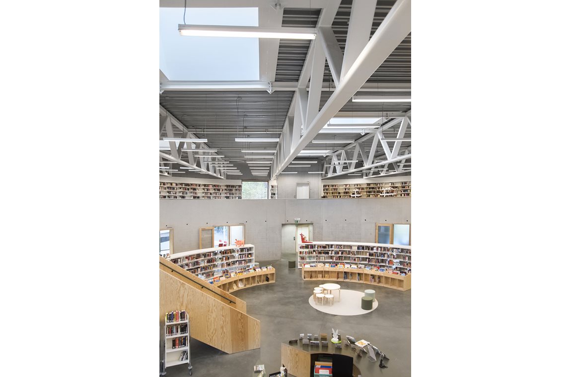 Lubbeek bibliotek, Belgien - Offentliga bibliotek