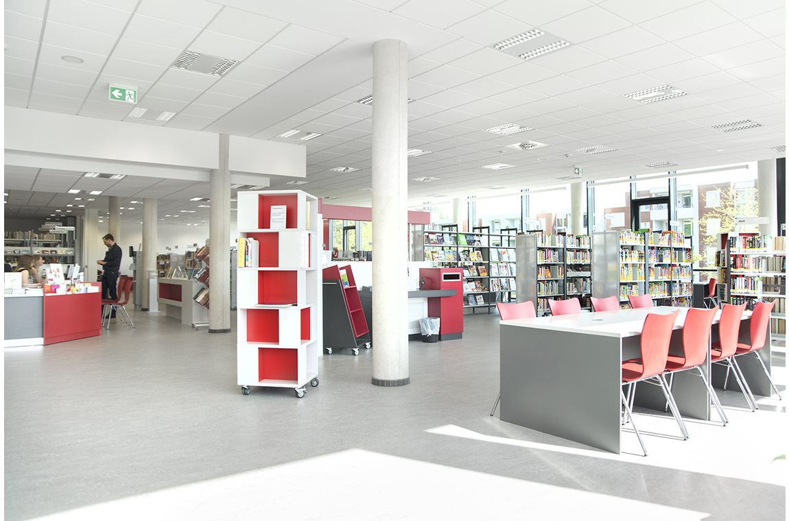 Mühlenberg Bibliotek, Hannover, Tyskland - Offentligt bibliotek