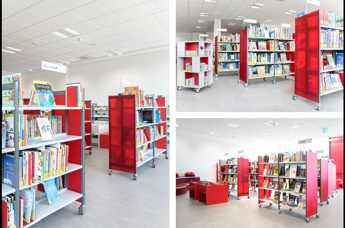 Openbare bibliotheek Mühlenberg, Hannover, Duitsland - Openbare bibliotheek