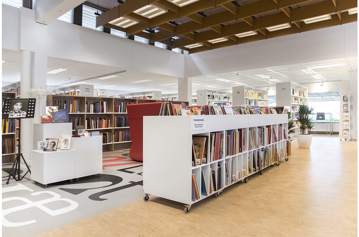 Bibliothèque municipale de Guldborgsund, Danemark - Bibliothèque municipale