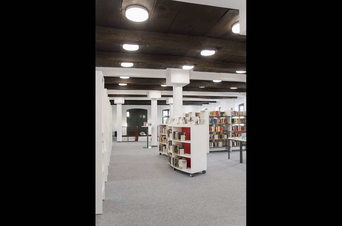 Halle Bibliotek, Tyskland - Offentligt bibliotek