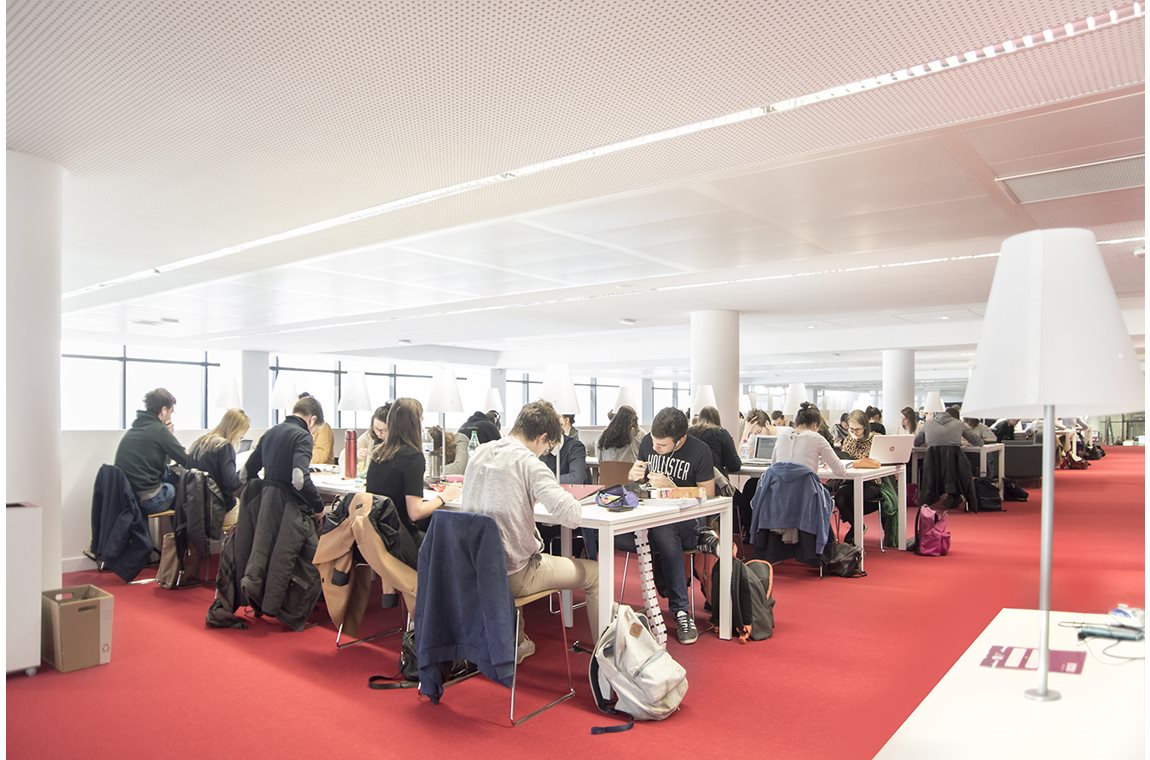 BU Learning Centre, Lille, Frankrig - Akademisk bibliotek