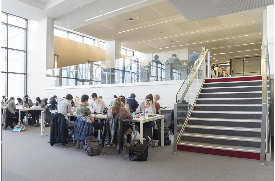 BU Learning Centre, Lille, France - Academic library