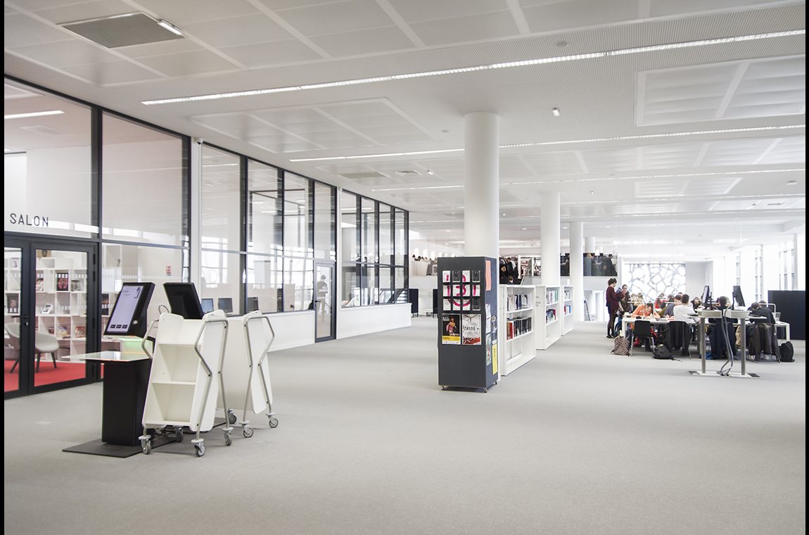 BU Learning Centre, Lille, Frankrijk - Wetenschappelijke bibliotheek