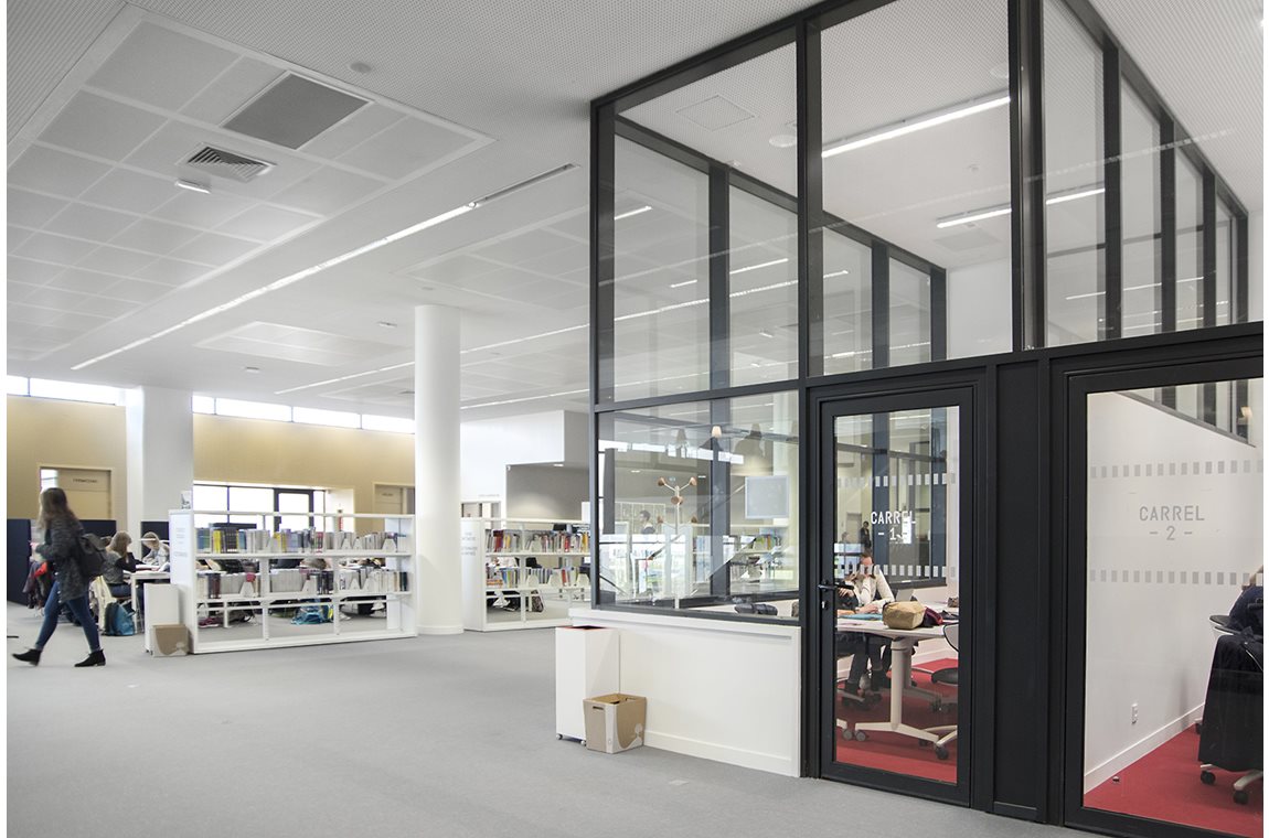 BU Learning Centre, Lille, Frankrig - Akademisk bibliotek