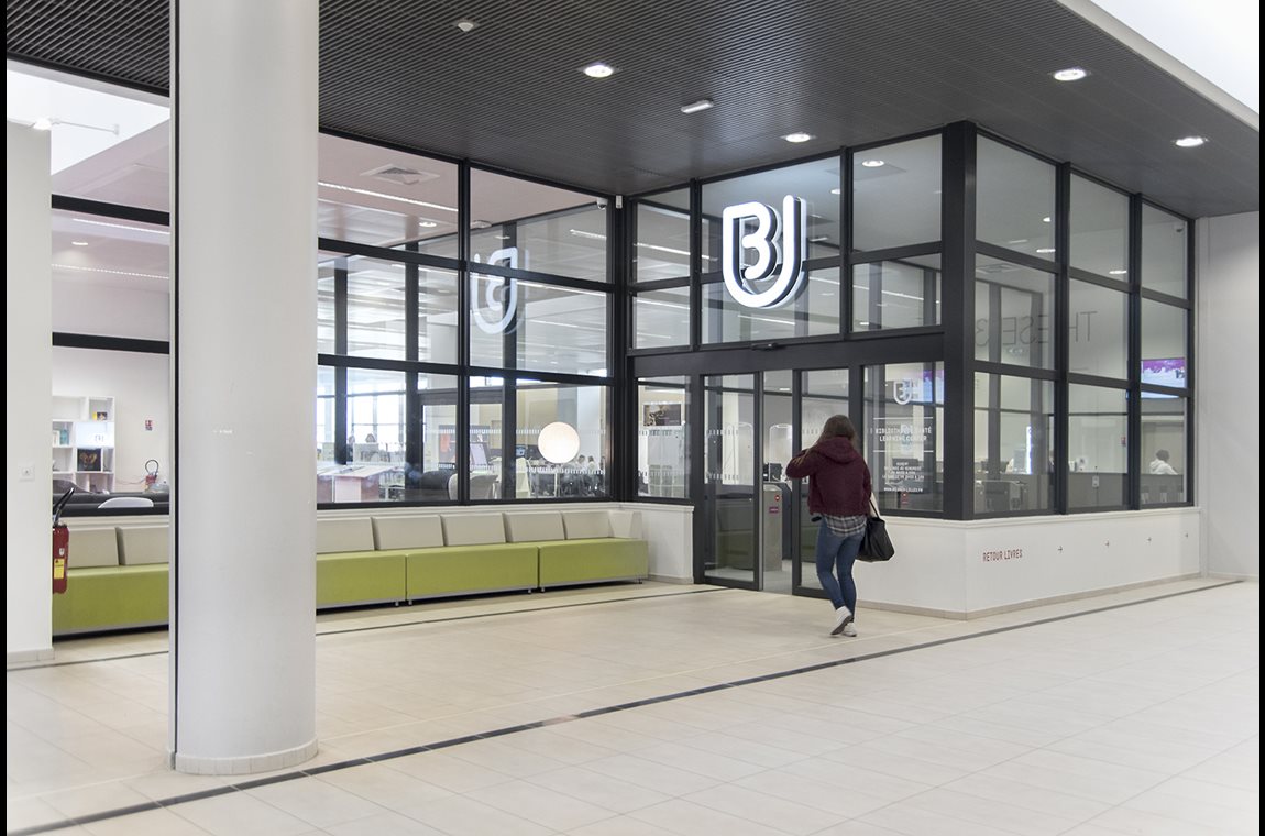 BU Learning Centre, Lille, Frankreich - Wissenschaftliche Bibliothek