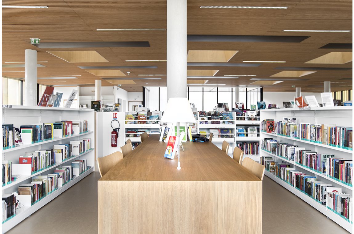 Openbare bibliotheek Mondeville, Frankrijk - Openbare bibliotheek
