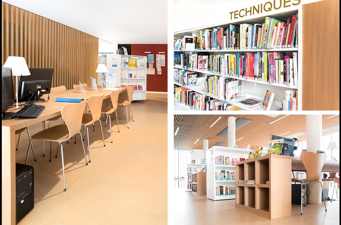 Mondeville Public Library, France - Public library